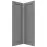 Čelo skrinky Luxeo F13-G60N2(72) hampton grey