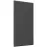 Čelo skrinky Luxeo F16-G60(100) tenký rám dark grey