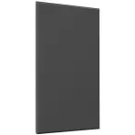 Čelo skrinky Luxeo F16-G60(72) tenký rám dark grey