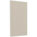 Čelo skrinky Luxeo F14-G60(72) ryfla kašmír