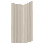 Čelo skrinky Luxeo F14-G60N2(72) ryfla kašmír