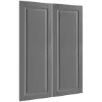 Čelo skrinky Luxeo F13-G80(100) hampton dark grey