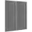 Čelo skrinky Luxeo F13-G80(72) hampton dark grey