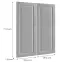 Čelo skrinky Luxeo F13-G80(72) hampton grey,2