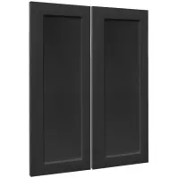 Čelo skrinky Luxeo F15-G80(72) rám black