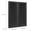 Čelo skrinky Luxeo F15-G80(72) rám black,2