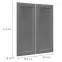 Čelo skrinky Luxeo F15-G80(72) rám dark grey,2