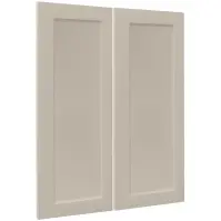 Čelo skrinky Luxeo F15-G80(72) rám kašmír