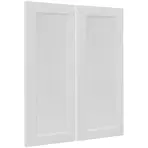 Čelo skrinky Luxeo F15-G80(72) rám white