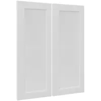 Čelo skrinky Luxeo F15-G80(72) rám white