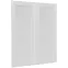 Čelo skrinky Luxeo F15-G80(72) rám white