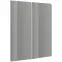 Čelo skrinky Luxeo F02-G80(100) grey lak