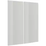 Čelo skrinky Luxeo F02-G80(100) white lak