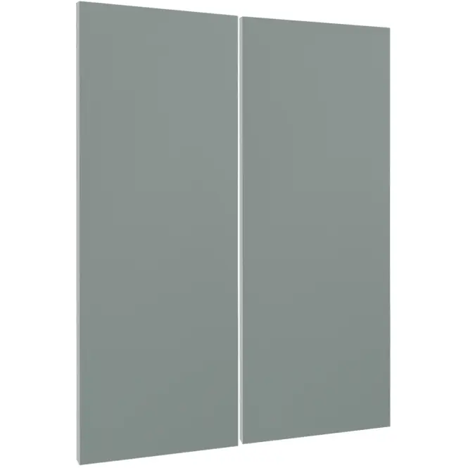 Čelo skrinky Luxeo F08-G80(100) green