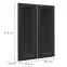 Čelo skrinky Luxeo F15-G80(100) rám black,2
