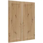 Čelo skrinky Luxeo F15-G80(100) rám dub