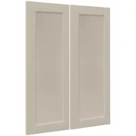 Čelo skrinky Luxeo F15-G80(100) rám kašmír