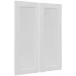 Čelo skrinky Luxeo F15-G80(100) rám white