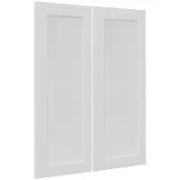 Čelo skrinky Luxeo F15-G80(100) rám white