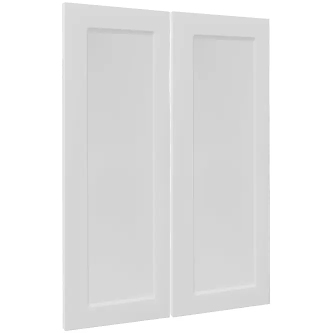 Čelo skrinky Luxeo F15-G80(100) rám white