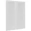 Čelo skrinky Luxeo F15-G80(100) rám white