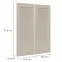 Čelo skrinky Luxeo F15-G80(100) rám white,2