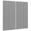 Čelo skrinky Luxeo F14-G80(72) ryfla grey