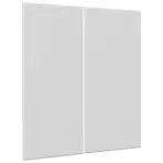Čelo skrinky Luxeo F16-G80(72) tenký rám white