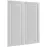 Čelo skrinky Luxeo F13-G80(72) hampton white