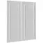 Čelo skrinky Luxeo F13-G80(72) hampton white