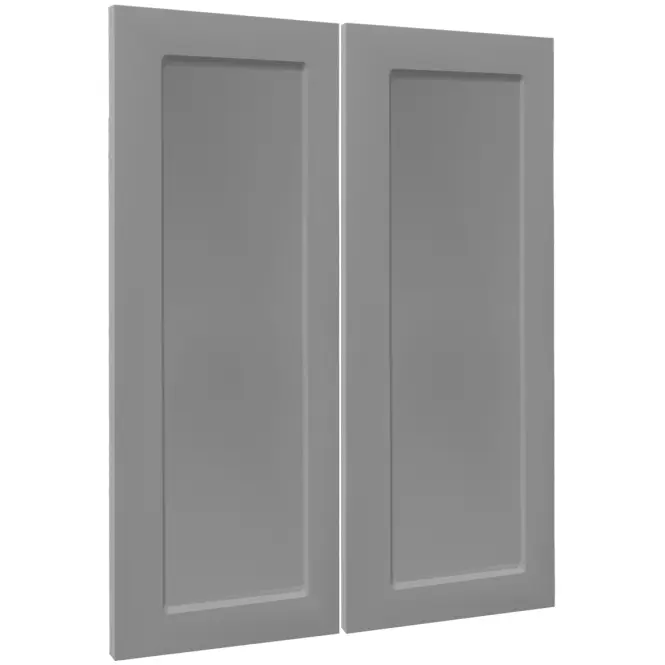 Čelo skrinky Luxeo F15-G80(72) rám grey