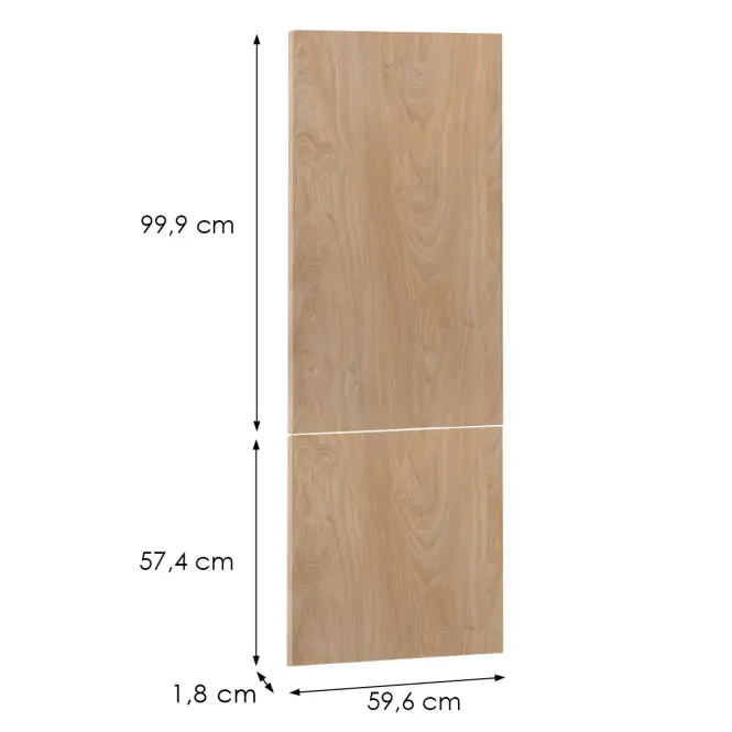Čelo skrinky Luxeo F08-N60N puccini,2