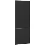 Čelo skrinky Luxeo F16-N60N tenký rám black