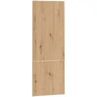 Čelo skrinky Luxeo F16-N60N tenký rám dub