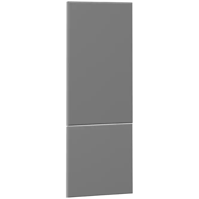 Čelo skrinky Luxeo F16-N60N tenký rám grey