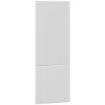 Čelo skrinky Luxeo F16-N60N tenký rám white