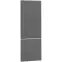 Čelo skrinky Luxeo F14-N60N ryfla dark grey