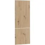 Čelo skrinky Luxeo F14-N60N ryfla dub