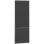 Čelo skrinky Luxeo F16-N60N tenký rám dark grey