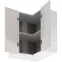 Korpus Luxeo K04-G60N2(72) biely,3