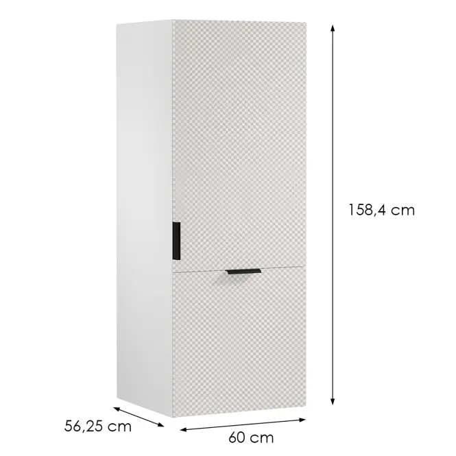 Korpus Luxeo K04-N60N biely,2