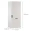 Korpus Luxeo K04-N60N biely,2