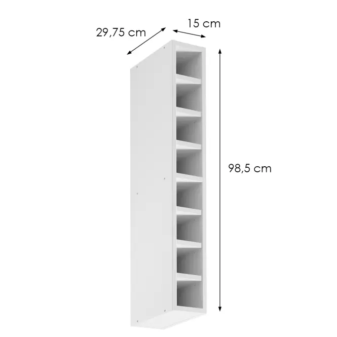 Korpus Luxeo K04-W15 biely,2