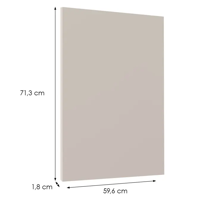 Čelo skrinky Luxeo F08-D100N beige,2