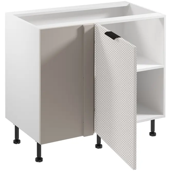 Korpus Luxeo K04-D100N biely,3