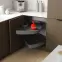 Korpus Luxeo K04-D100N výsuvný polic. systém ľavý,3