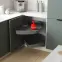 Korpus Luxeo K04-D100N výsuvný polic. systém ľavý,7
