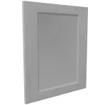 Čelo skrinky Luxeo F15-D100N rám grey