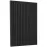 Čelo skrinky Luxeo F14-D100N ryfla black