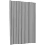 Čelo skrinky Luxeo F14-D100N ryfla grey